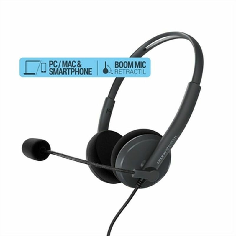 

Energy Sistem Auricular con Micrófono Energy Sistem Anthracite