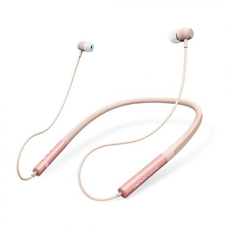 

Earphones neckband 3 bluetooth energy system intrauditivos rose gold banda con cierre magnetico