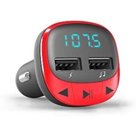 Energy sistem Car Transmitter FM Red (microSD,MP3)