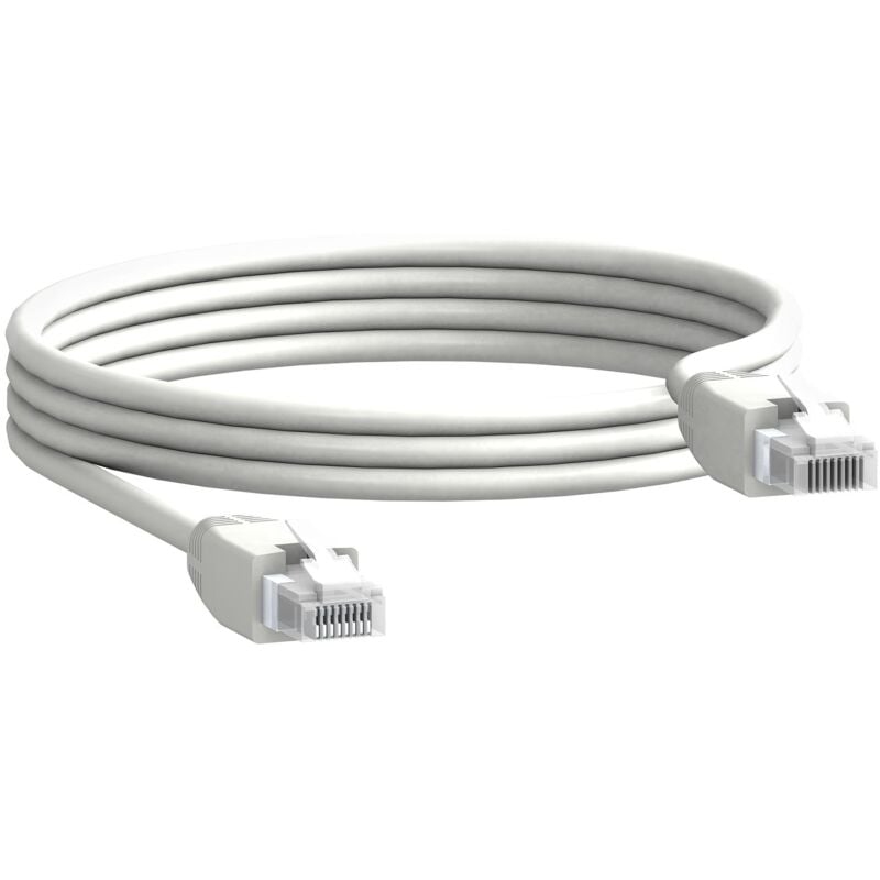 Schneider Electric - EnerlinX - 5 cordons RJ45/RJ45 mâle pour cablage ulp - longueur 1m - TRV00810