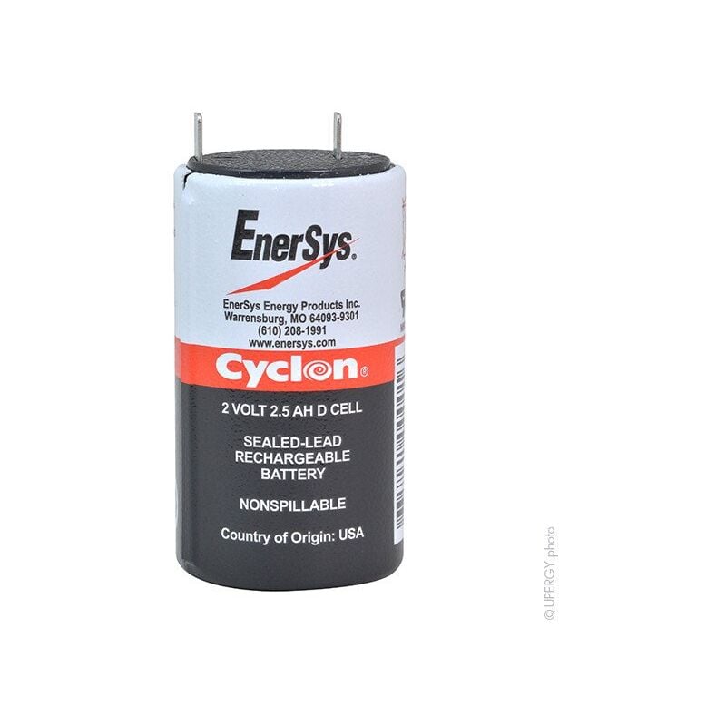 

Batería cyclon 0810-0004 (D cell) 2V 2.5Ah F4.8 - Enersys