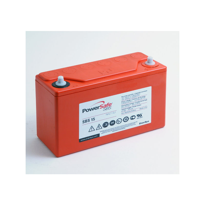 

Batería plomo puro Powersafe SBS15 12V 14Ah M6-V - Enersys