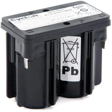 Enersys - Batterie cyclon Enersys 0819-0010 Monobloc (D cell) 4V 2.5Ah F4.8