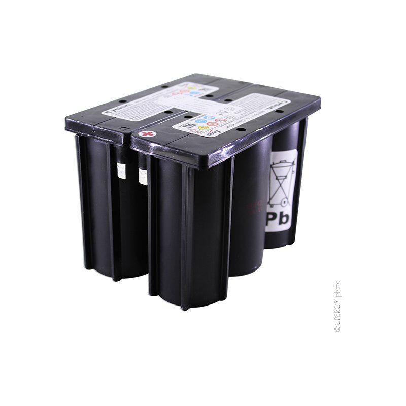 

Batterie cyclon Enersys 0859-0020 Monobloc (E cell) 12V 8Ah F6.35 - NX