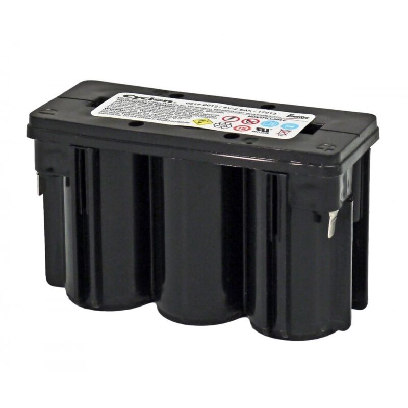 

Enersys / Hawker Batería plomo, Monoblock (D Cell 1x3) Cyclon 0819-0012 6V 2,5Ah
