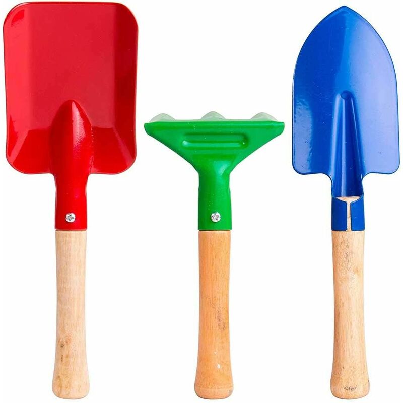 Enfant Brouette Jardin Enfants Outils De Jardin Jouets Jardinage Set Spade Balai À Feuilles D'apprentissage Mini Extérieur Pour Les Enfants