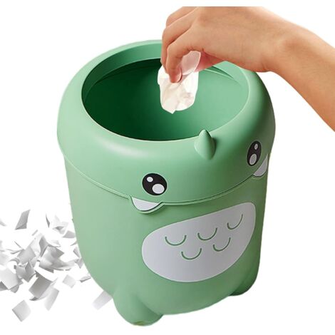 Enfant Conteneur Dinosaure Portable Poubelle Mignon Pour