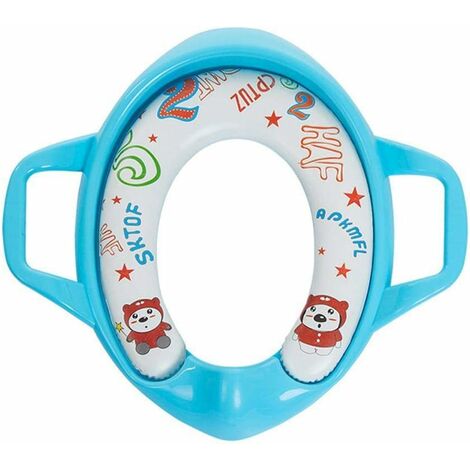 Enfant Siège de Toilette Bébé Réducteur Toilette Confortable Lunette de Toilette