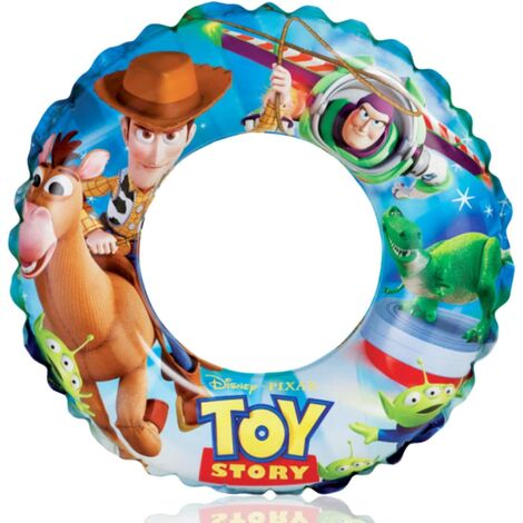 Enfant Toy Story Anneaux de Natation, Bague de Natation avec Motif en PVC Jeu de Plein Air dès 3 Ans Anneau de Flotteur de Piscine d'Été pour enfants et adultes.