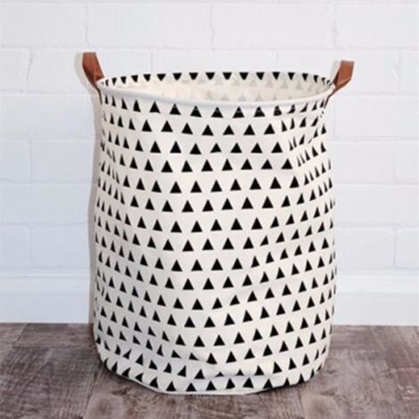 Enfants Jouet Vêtements Panier à Linge Toile Panier de Rangement Pliant Style 5