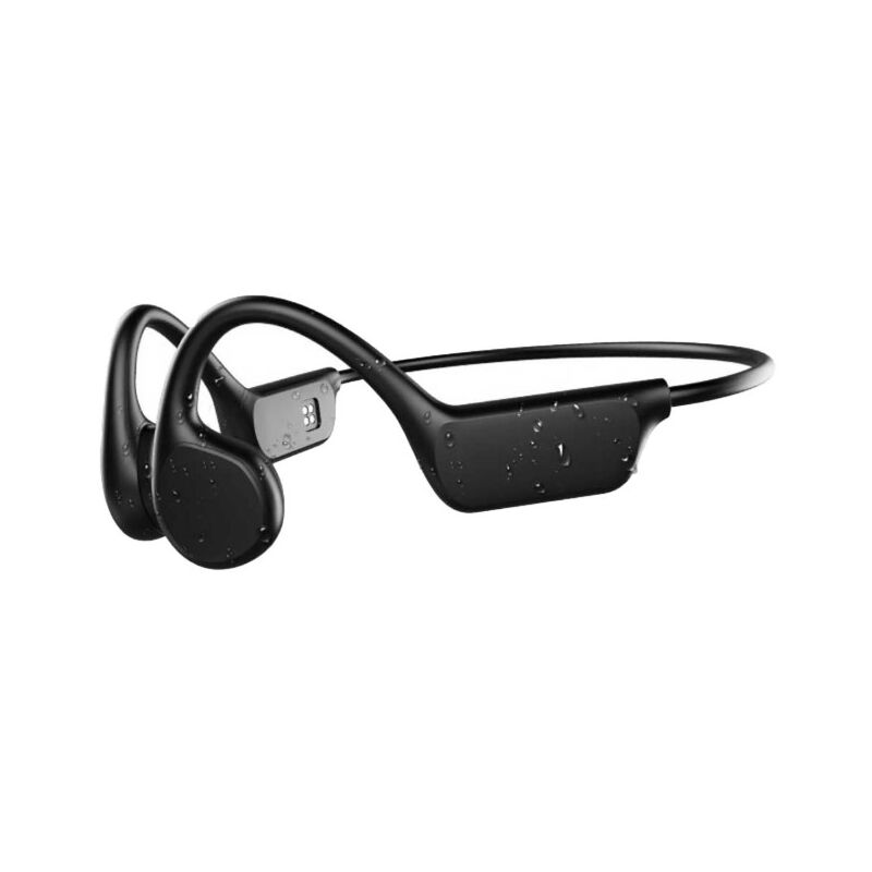 LIFCAUSAL - Casque Bluetooth à conduction osseuse sans insertion dans l'oreille, idéal pour le sport avec étanchéité et résistance à la transpiration