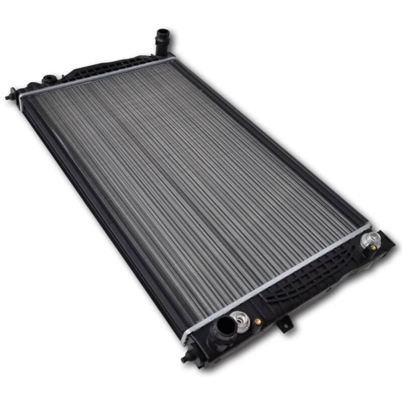 

Radiador de aceite de motor refrigerado por agua Audi Skoda VW - Plateado - Vidaxl