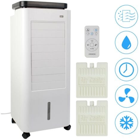 Enfriador de aire AREBOS 4in1 Aire acondicionado purificador de aire ventilador