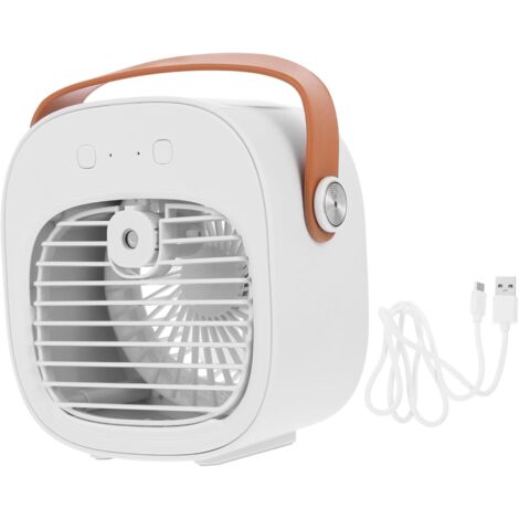 Enfriador de aire Ulisem, USB, 128 ml, 17x9,6x16,7 cm, Blanco