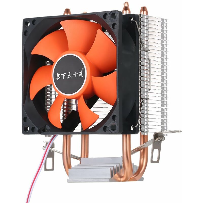 

Happyshopping - Enfriador de CPU hidraulico Ventiladores Heatpipe Reemplazo silencioso del radiador del disipador de calor para la plataforma Intel