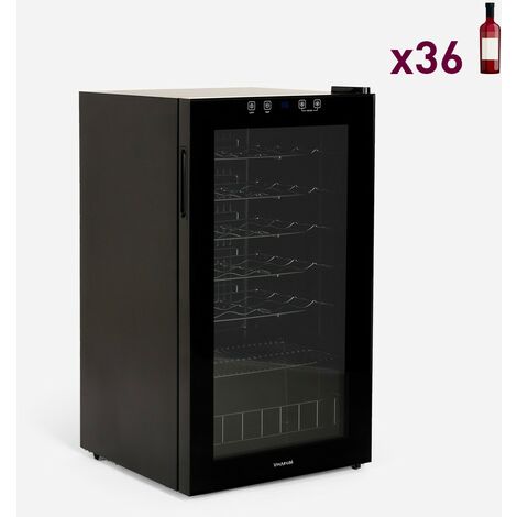 Enfriador de vino profesional 36 botellas LED zona única Bacchus XXXVI - 1.000000