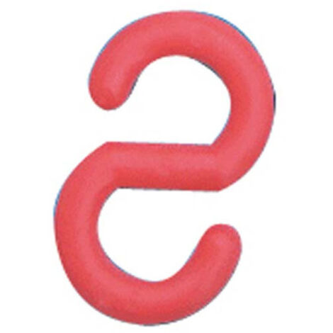 Enganche de cadena 6 mm, 50 uds. ROJO METALWORKS SR2007