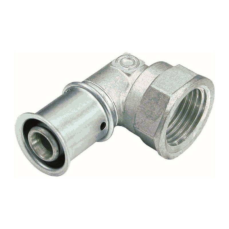 

Engarzado de codo 90 grados Int 20 mm x 3/4 pulgadas (paquete de 10)