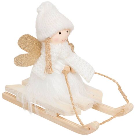 ENGEL AUF SCHLITTEN BL GOLD - Feeric lights & christmas