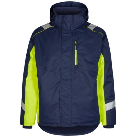 ENGEL Cargo Winterjacke 1871-354 Gr. M Blue Ink/Gelb
