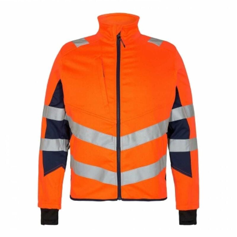 Warnschutzjacke Safety 1544-314-10165 Gr. XL orange/marine - orange/marine - Engel