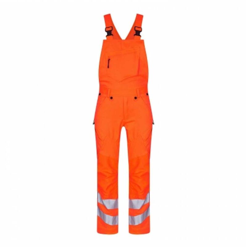 Engel - Warnschutz Latzhose Safety Herren 3544-314 Gr. 52 orange - orange