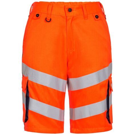 ENGEL Warnschutz Shorts Safety Light Herren 6545-319 Gr. 54 orange/blau