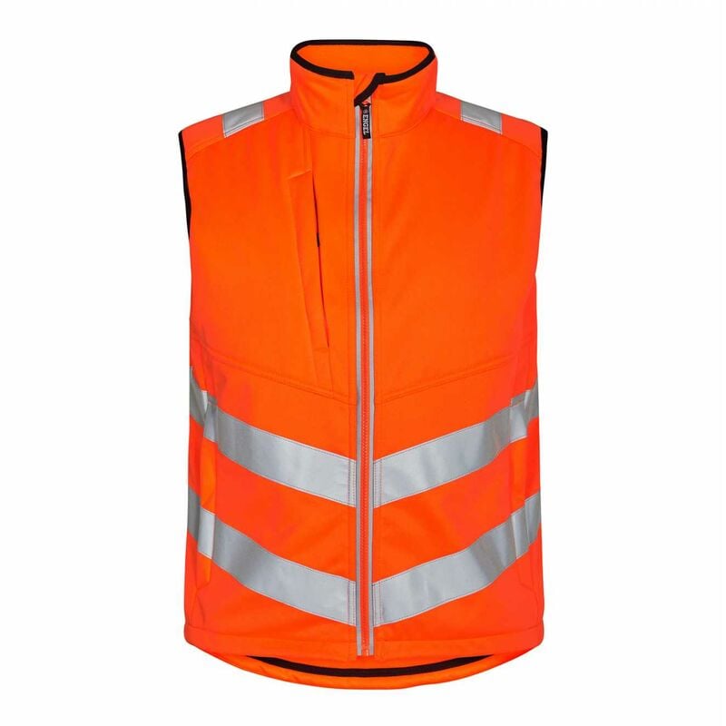 Engel - Warnschutz Softshell Weste Safety 5156-237 Gr. L orange - orange
