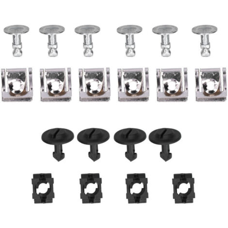 Engine Sub-Tray Mounting Brackets Engine Sub-Tray Underbody Shield Fasteners Car Retaining Clips 4A0805163 Replacement for.