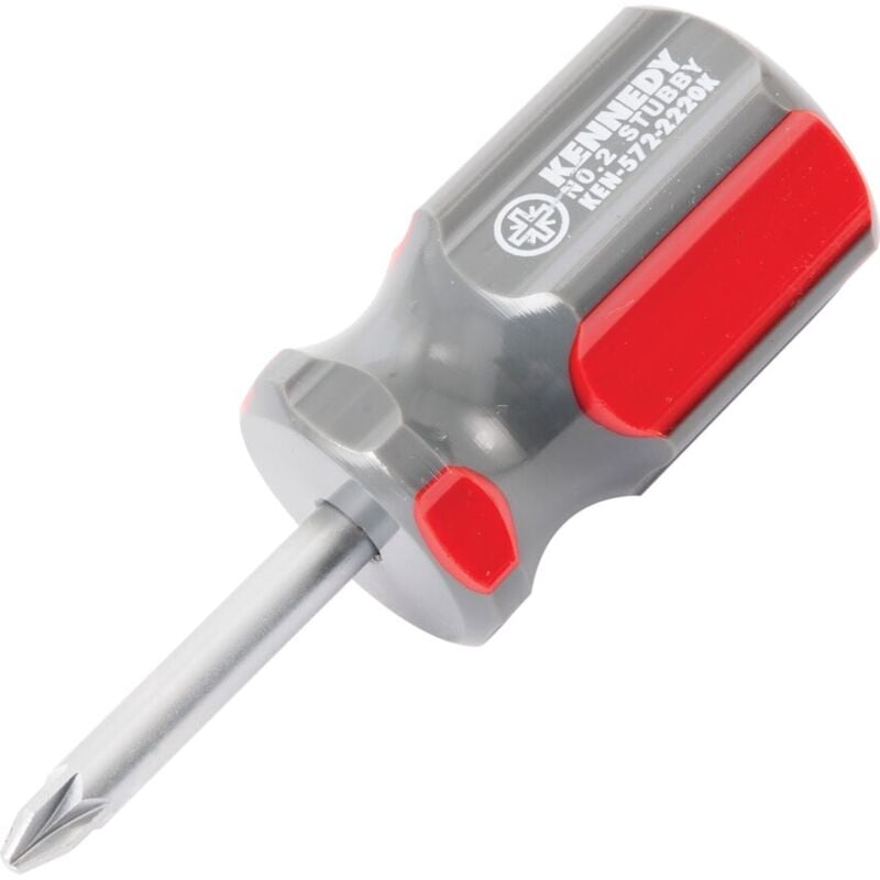 No.2 Stubby Supadriv Engineers Screwdriver - Kennedy