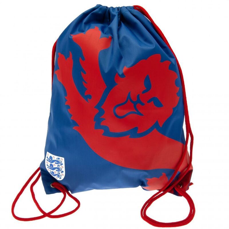 England fa Lion Drawstring Bag (One Size) (Blue/Red) - Blue/Red