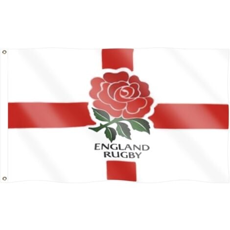 SHATCHI England Rugby World Cup Flag 5ft x 3ft
