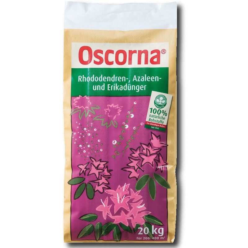 Oscorna - Engrais à rhododendron 20 kg engrais à azalée engrais Eriken engrais organique bio
