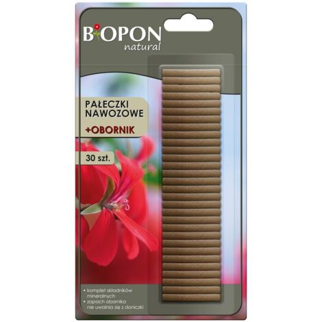 Engrais - bâtonnets d'engrais + fumier 30 pièces - BR BIO-1218