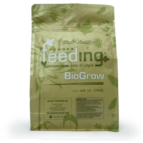 Engrais BIOGROW Powder Feeding 1 kilo - GREEN HOUSE