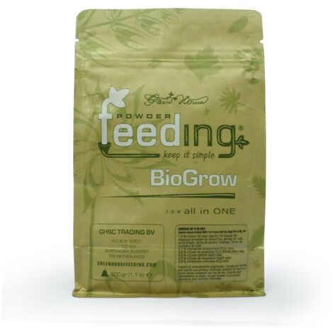 Engrais BIOGROW Powder Feeding 500gr - GREEN HOUSE