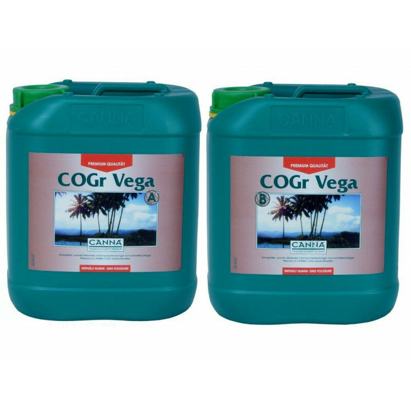 Engrais Coco COGr Vega a + b - 5 litres - croissance Canna