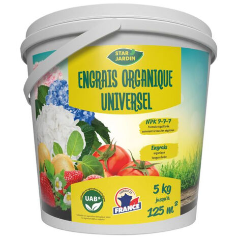 Engrais Complet Universel Uab 777 En Seau De 5 Kg - Star Jardin