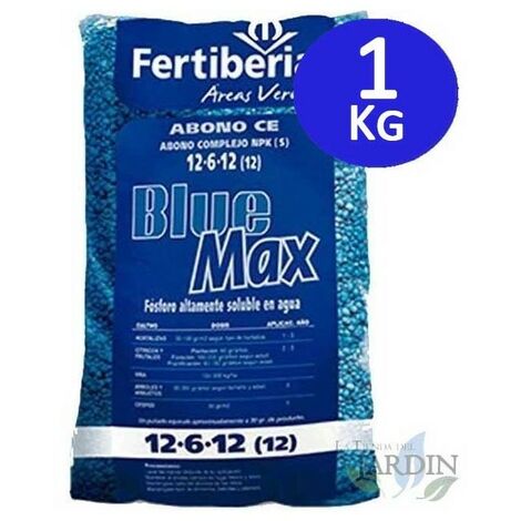 Engrais complexe Blue Max 16-6-12, 1 Kg, nutriments pour le soin des plantes