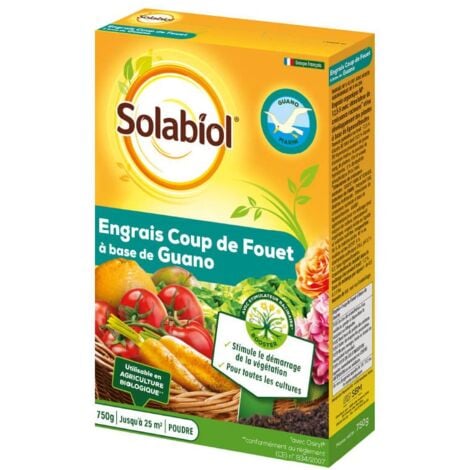 Engrais coup de fouet au guano - 750 g