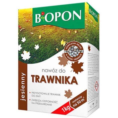 Engrais d'automne pour gazon, granulés, carton de 1 kg - BR BIO-1077