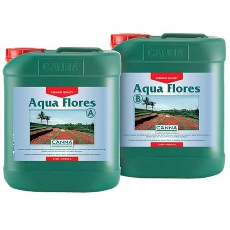 Canna - Engrais (2x) 5L - Aqua Flores a+b - Floraison