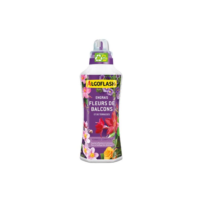 Algoflash - Engrais fleurs terrasses balcon 1l /nc