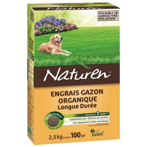 Engrais Gazon 2.5kg /nc - Naturen