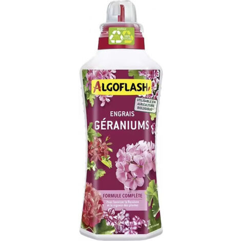ENGRAIS GERANIUMS 1L. ALGOFLASH GERALIB1000