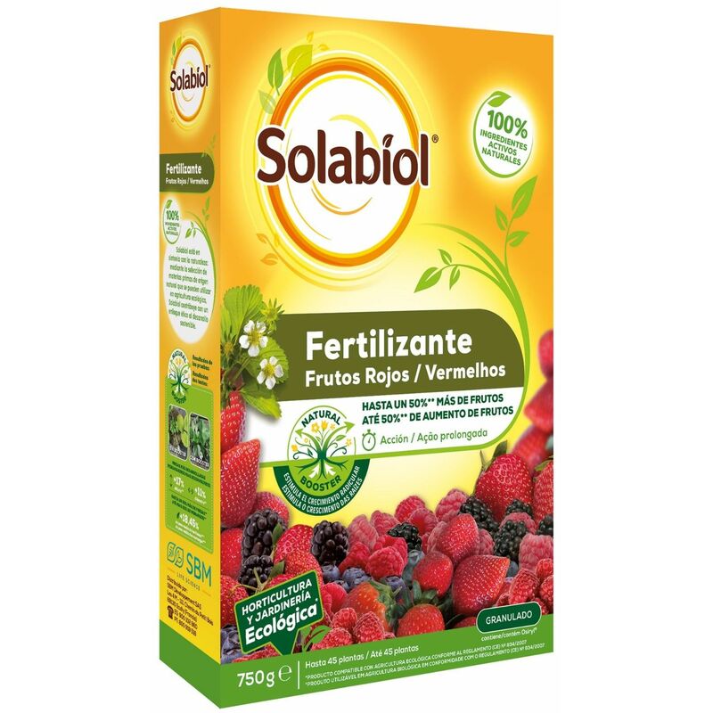 Solabiol - Engrais granul pour les fruits rouges 750g
