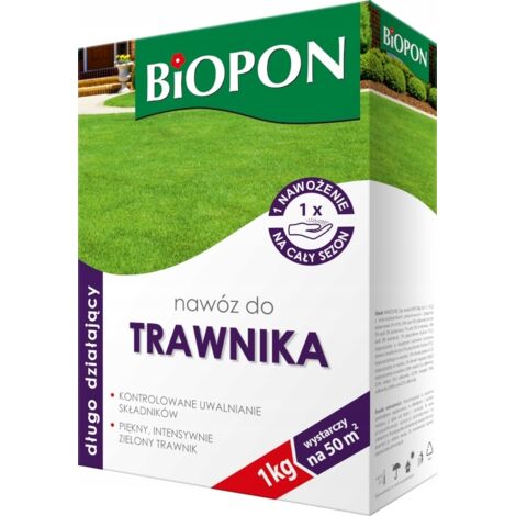 Engrais granulé à action prolongée pour gazon 1 kg