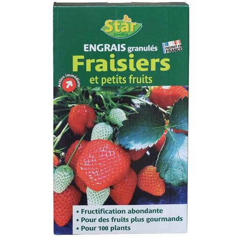 Engrais granulés fraisiers et petits fruits 1Kg STAR