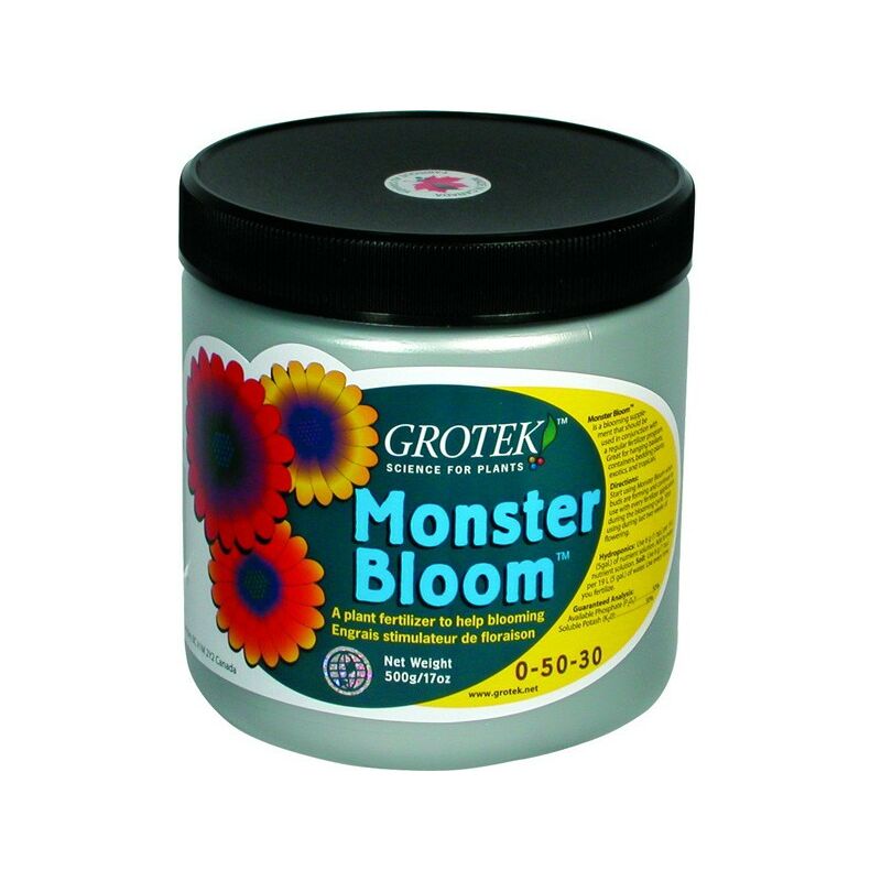 Monster Bloom - Booster pk de floraison hydrosoluble -2.5kg - Grotek