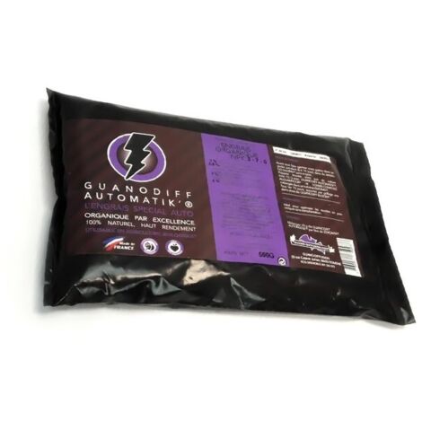 Engrais GUANODIFF Automatik - sachet de 3 kilos - Guano Diffusion